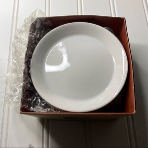 Bundle of 8 glass Topper ceramic white